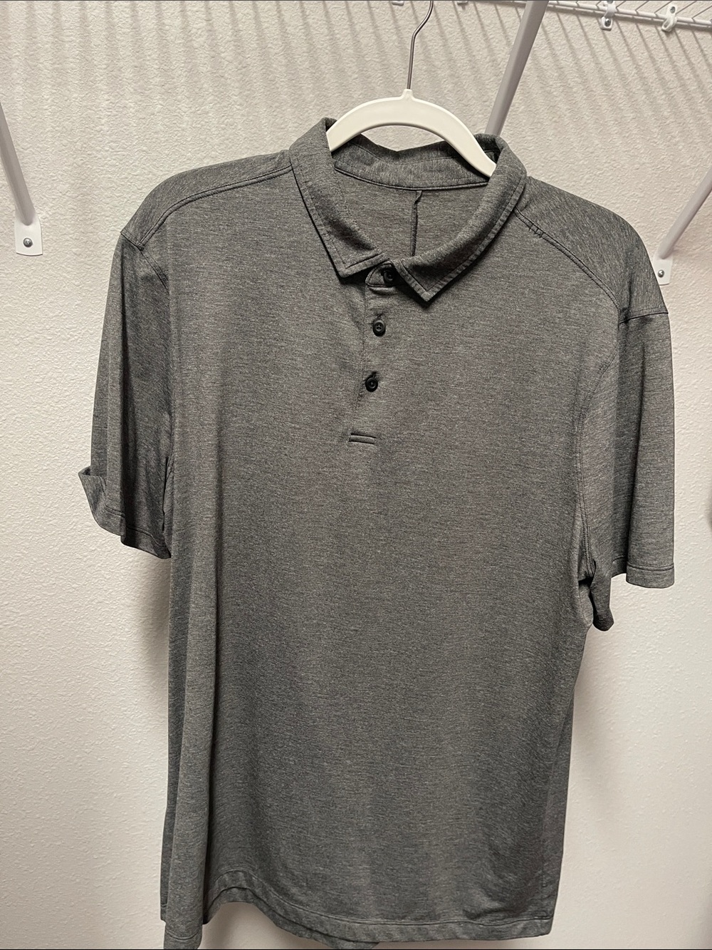 Lululemon Large Charcoal Polo